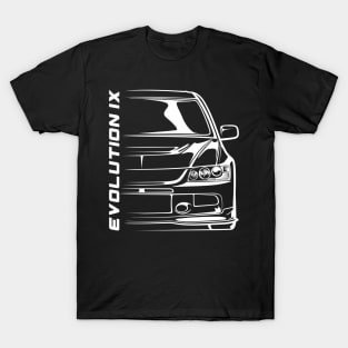 Lancer Evolution IX Silhouette T-Shirt